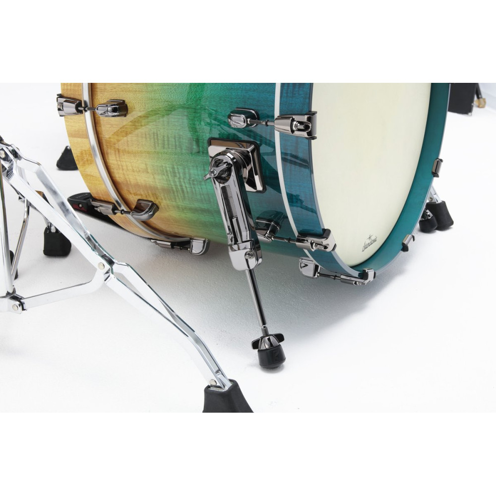 Tama ME32CZBS-VMMF Starclassic Maple Exotic Shell Kit 3 pcs - Marine Shoreline Movingui Fade/Black Nickel HW