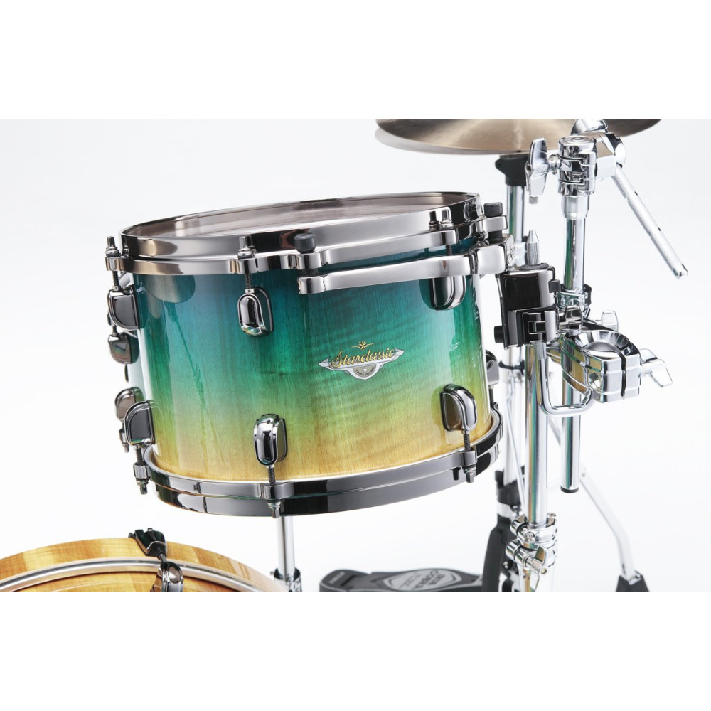 Tama ME32CZBS-VMMF Starclassic Maple Exotic Shell Kit 3 pcs - Marine Shoreline Movingui Fade/Black Nickel HW