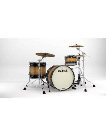 Tama ME32CZUS-LNWB Starclassic Maple Shell Kit 3 pcs - Natural Pacific Walnut Burst/Smoked Black Nickel HW