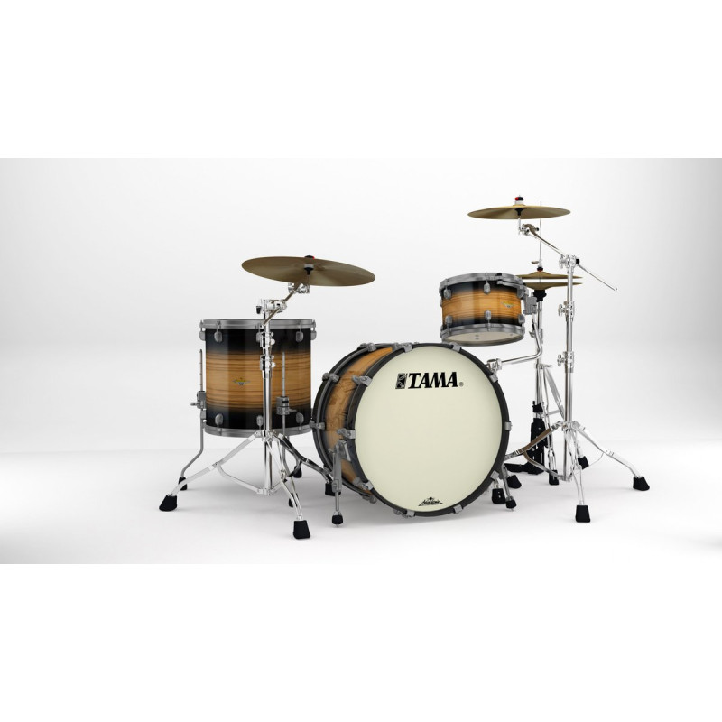 Tama ME32CZUS-LNWB Starclassic Maple Shell Kit 3 pcs - Natural Pacific Walnut Burst/Smoked Black Nickel HW