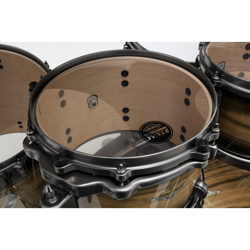 Tama ME32CZUS-LNWB Starclassic Maple Shell Kit 3 pcs - Natural Pacific Walnut Burst/Smoked Black Nickel HW