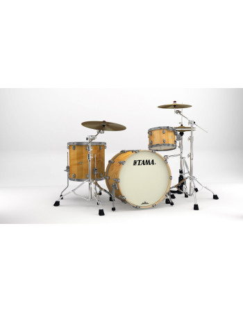 Tama ME32CZUS-VGLM Starclassic Maple Exotic Shell Kit 3 pcs - Exotic Gloss Natural Movingui/Smoked Black Nickel HW