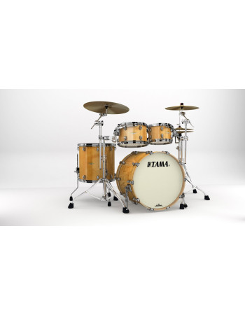 Tama ME42TZBS-VGLM Starclassic Maple Exotic Shell Kit 4 pcs - Exotic Gloss Natural Movingui/Black Nickel HW