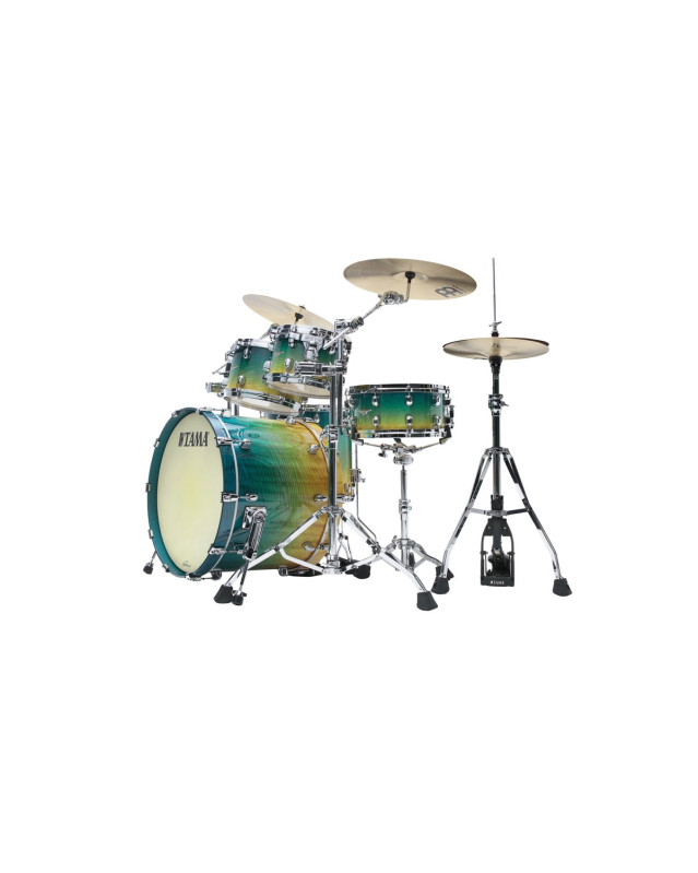Tama ME42TZS-VMMF Starclassic Maple Exotic Shell Kit 4 pcs - Marine Shoreline Movingui Fade/Chrome HW
