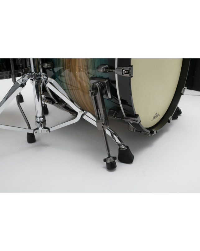 Tama ME42TZUS-LEWB Starclassic Maple Exotic Shell Kit 4 pcs - Emerald Pacific Walnut Burst/Smoked Black Nickel HW