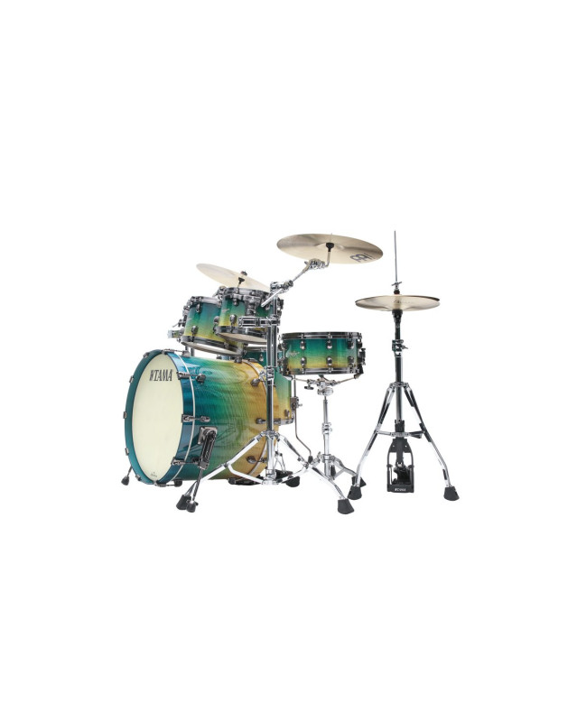 Tama ME42TZUS-VMMF Starclassic Maple Exotic Shell Kit 4 pcs - Marine Shoreline Movingui Fade/Smoked Black Nickel HW