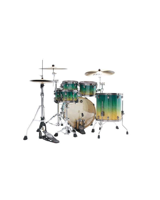 Tama ME42TZUS-VMMF Starclassic Maple Exotic Shell Kit 4 pcs - Marine Shoreline Movingui Fade/Smoked Black Nickel HW
