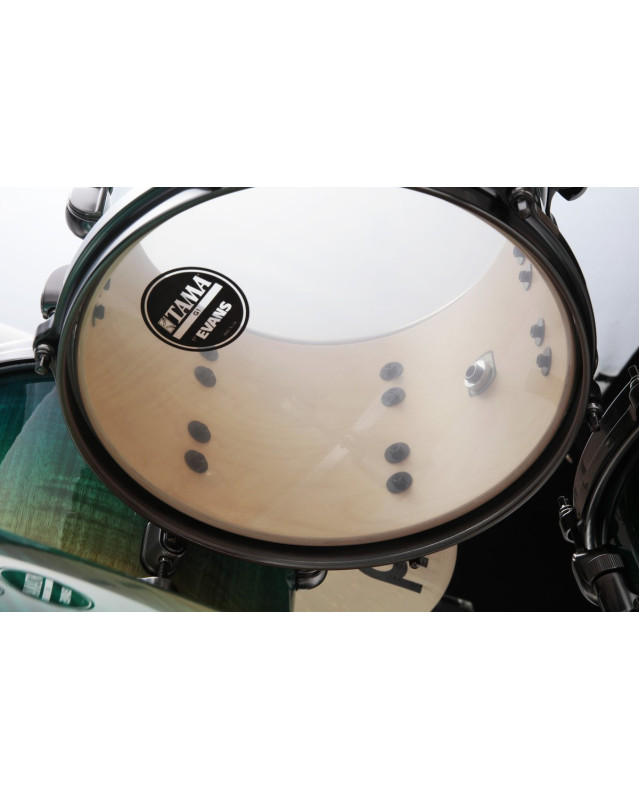 Tama ME42TZUS-VMMF Starclassic Maple Exotic Shell Kit 4 pcs - Marine Shoreline Movingui Fade/Smoked Black Nickel HW