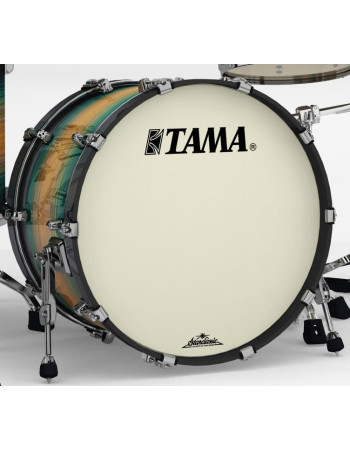 Tama MEB2214ZBLEWB Starclassic Maple Exotic Bass Drum 22