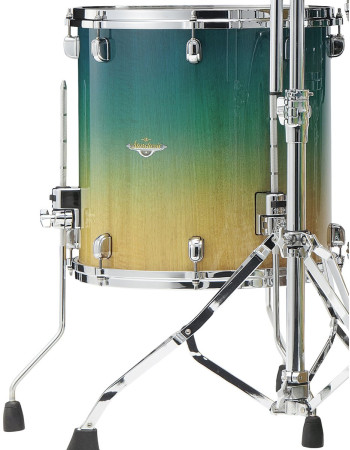 Tama MEF1414-VMMF Starclassic Maple Exotic Floor Tom 14 - Marine Shoreline Movingui Fade