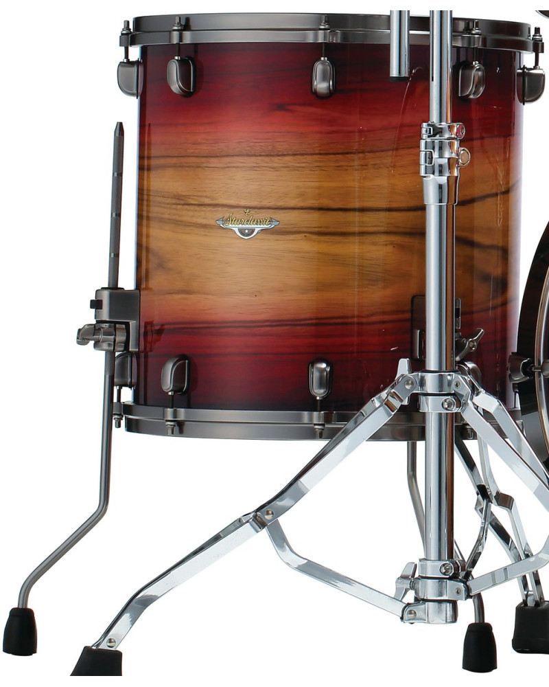 Tama MEF1414U-LRWB Starclassic Maple Exotic Floor Tom 14 - Ruby Pacific Walnut Burst