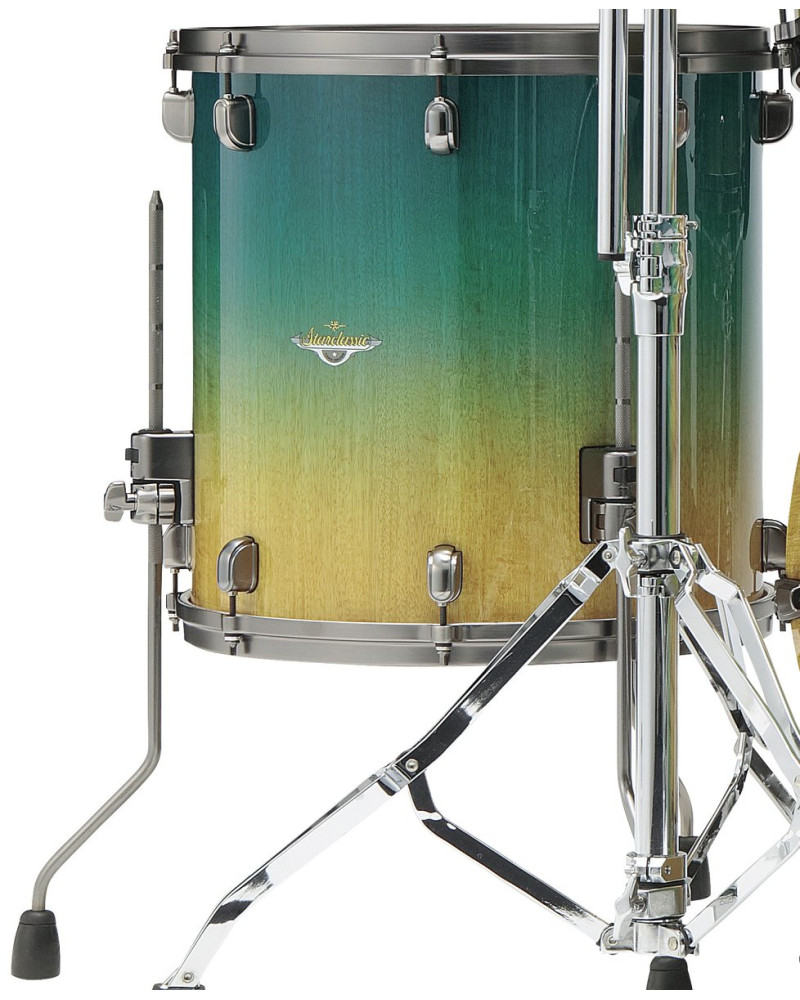 Tama MEF1414U-VMMF Starclassic Maple Exotic Floor Tom 14 - Marine Shoreline Movingui Fade