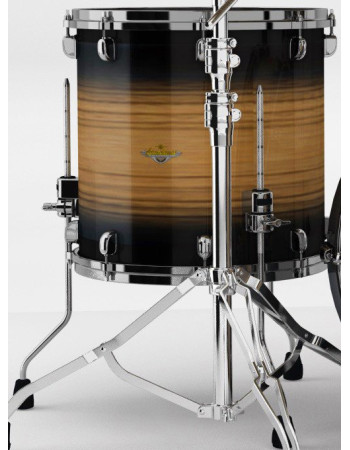Tama MEF1616B-LNWB Starclassic Maple Exotic Floor Tom 16 - Natural Pacific Walnut Burst