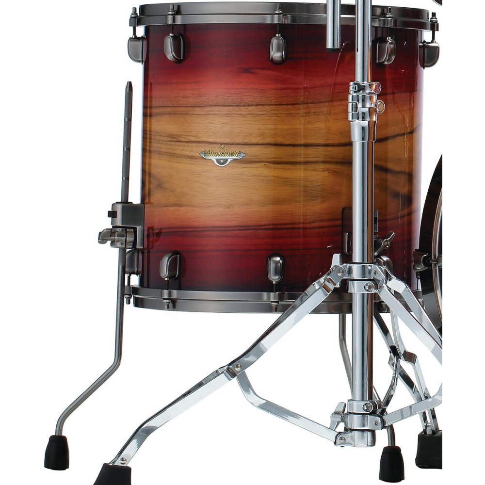 Tama MEF1816U-LRWB Starclassic Maple Exotic Floor Tom 18 - Ruby Pacific Walnut Burst