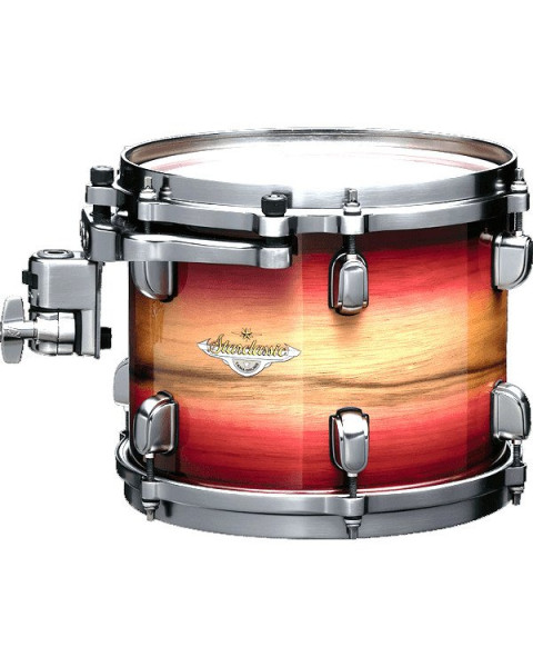 Tama MET1007-LRWB Starclassic Maple Exotic Rack Tom 10 - Ruby Pacific Walnut Burst