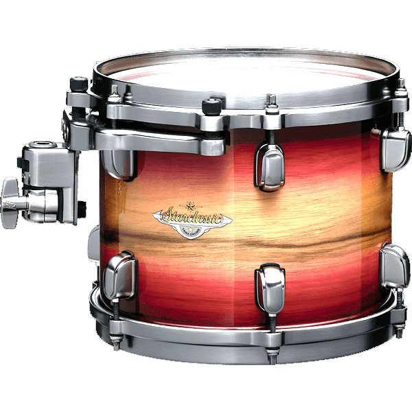 Tama MET1007-LRWB Starclassic Maple Exotic Rack Tom 10 - Ruby Pacific Walnut Burst