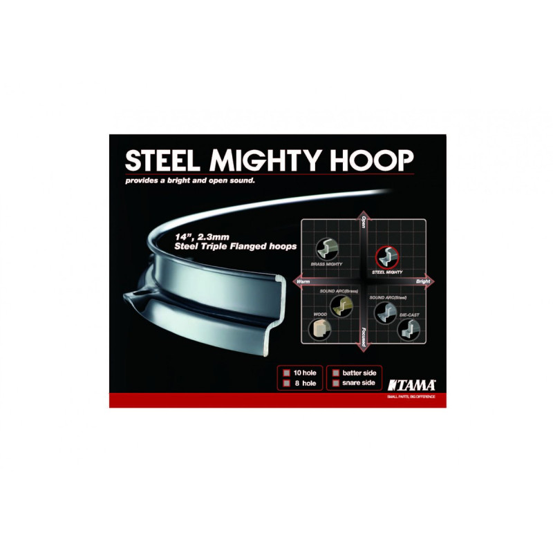 Tama MFM14S-10 2.3mm Steel Mighty Hoop 14