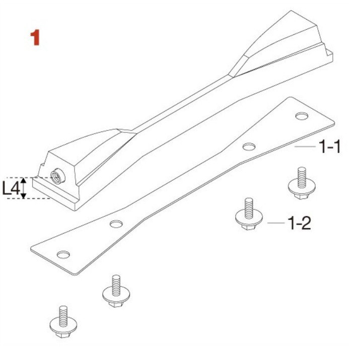 Tama MHL16F Tuning Lug for Artstar 16
