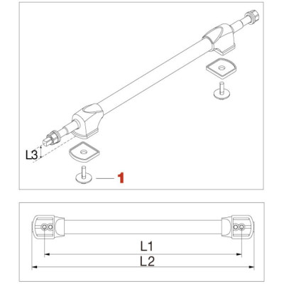 Tama MPL13H Tuning Lug for Starclassic Bubinga Omni-Tune 13