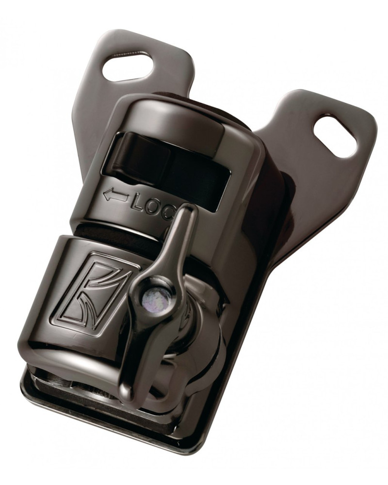 Tama MQMP-TBN Hardware Quick-Lock Tom Bracket for Aluminum Star-Cast Mounting System - Upgrade Pack - Black Nickel