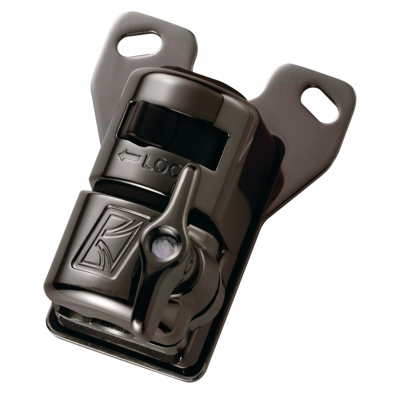 Tama MQMP-TBN Hardware Quick-Lock Tom Bracket for Aluminum Star-Cast Mounting System - Upgrade Pack - Black Nickel