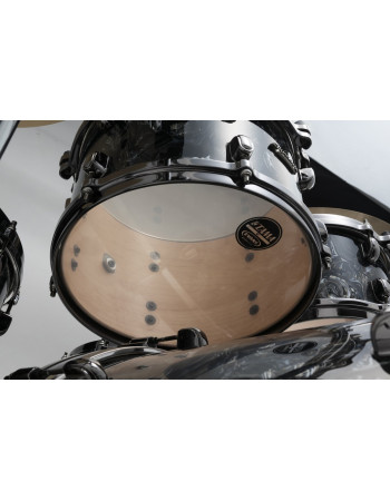 Tama MR32CZBNS-CCL Starclassic Maple Duracover Wrap Shell Kit 3 pcs - Charcoal Swirl/Black Nickel HW