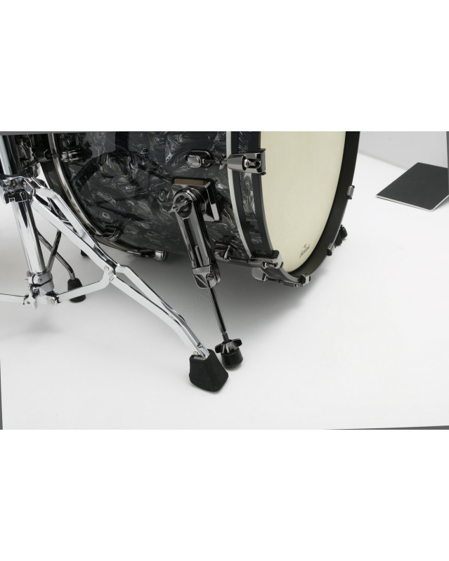 Tama MR32CZBNS-CCL Starclassic Maple Duracover Wrap Shell Kit 3 pcs - Charcoal Swirl/Black Nickel HW