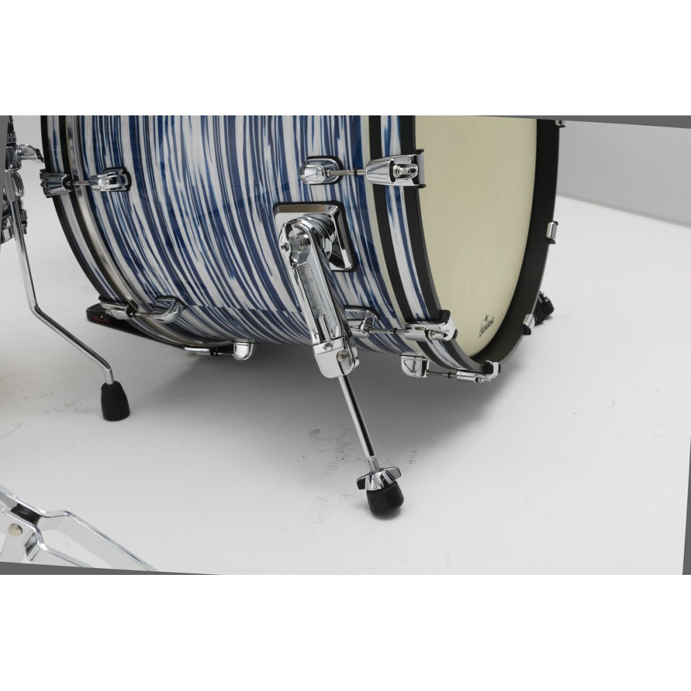 Tama MR32CZS-BWO Starclassic Maple Duracover Wrap Shell Kit 3pcs - Blue & White Oyster /Chrome HW