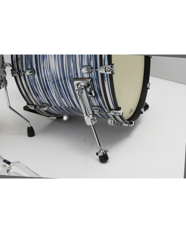 Tama MR32CZS-BWO Starclassic Maple Duracover Wrap Shell Kit 3pcs - Blue & White Oyster /Chrome HW
