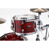 Tama MR32CZS-ROY Starclassic Maple Duracover Wrap Shell Kit 3 pcs - Red Oyster/Chrome HW