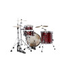 Tama MR32CZS-ROY Starclassic Maple Duracover Wrap Shell Kit 3 pcs - Red Oyster/Chrome HW