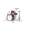 Tama MR32CZS-ROY Starclassic Maple Duracover Wrap Shell Kit 3 pcs - Red Oyster/Chrome HW