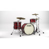 Tama MR32CZUS-ROY Starclassic Maple Duracover Wrap Shell Kit 3 pcs - Red Oyster/Smoked Black Nickel HW