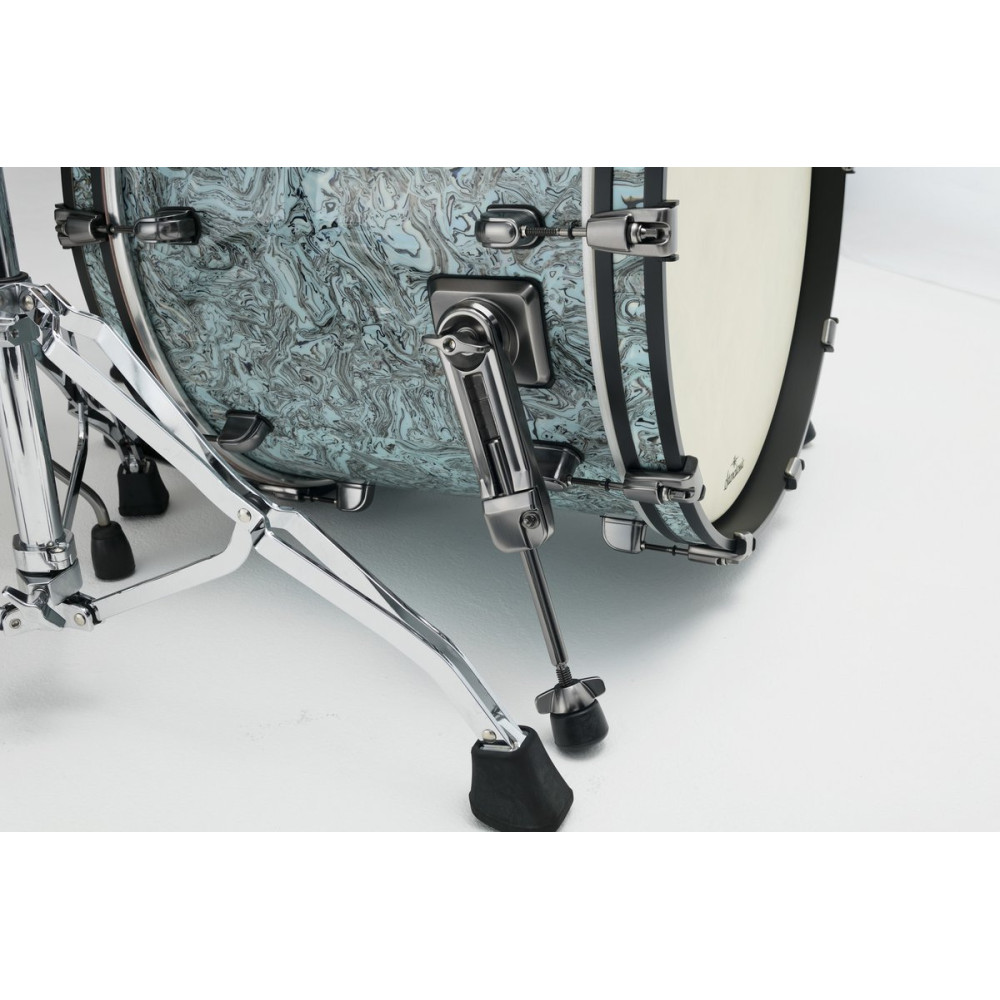 Tama MR32CZUS-SLW Starclassic Maple Duracover Wrap Shell Kit 3 pcs - Sky Blue Swirl/Smoked Black Nickel HW