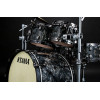 Tama MR42TZBNS-CCL Starclassic Maple Duracover Wrap Shell Kit 4 pcs - Charcoal Swirl/Black Nickel HW