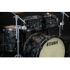 Tama MR42TZBNS-CCL Starclassic Maple Duracover Wrap Shell Kit 4 pcs - Charcoal Swirl/Black Nickel HW