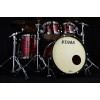 Tama MR42TZBNS-ROY Starclassic Maple Duracover Wrap Shell Kit 4 pcs - Red Oyster/Black Nickel HW
