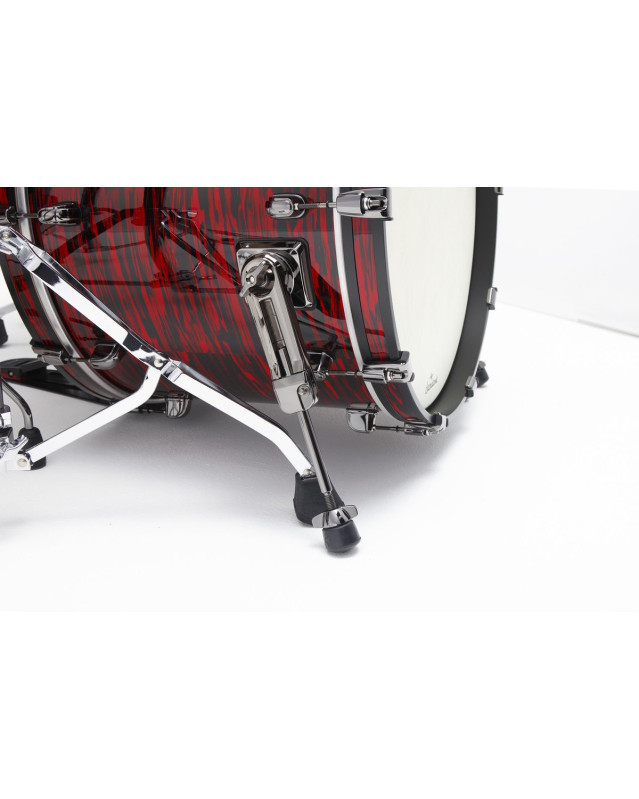 Tama MR42TZBNS-ROY Starclassic Maple Duracover Wrap Shell Kit 4 pcs - Red Oyster/Black Nickel HW
