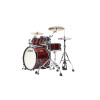 Tama MR42TZBNS-ROY Starclassic Maple Duracover Wrap Shell Kit 4 pcs - Red Oyster/Black Nickel HW