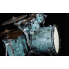 Tama MR42TZBNS-SLW Starclassic Maple Duracover Wrap Shell Kit 4 pcs - Sky Blue Swirl/Black Nickel HW