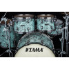 Tama MR42TZBNS-SLW Starclassic Maple Duracover Wrap Shell Kit 4 pcs - Sky Blue Swirl/Black Nickel HW