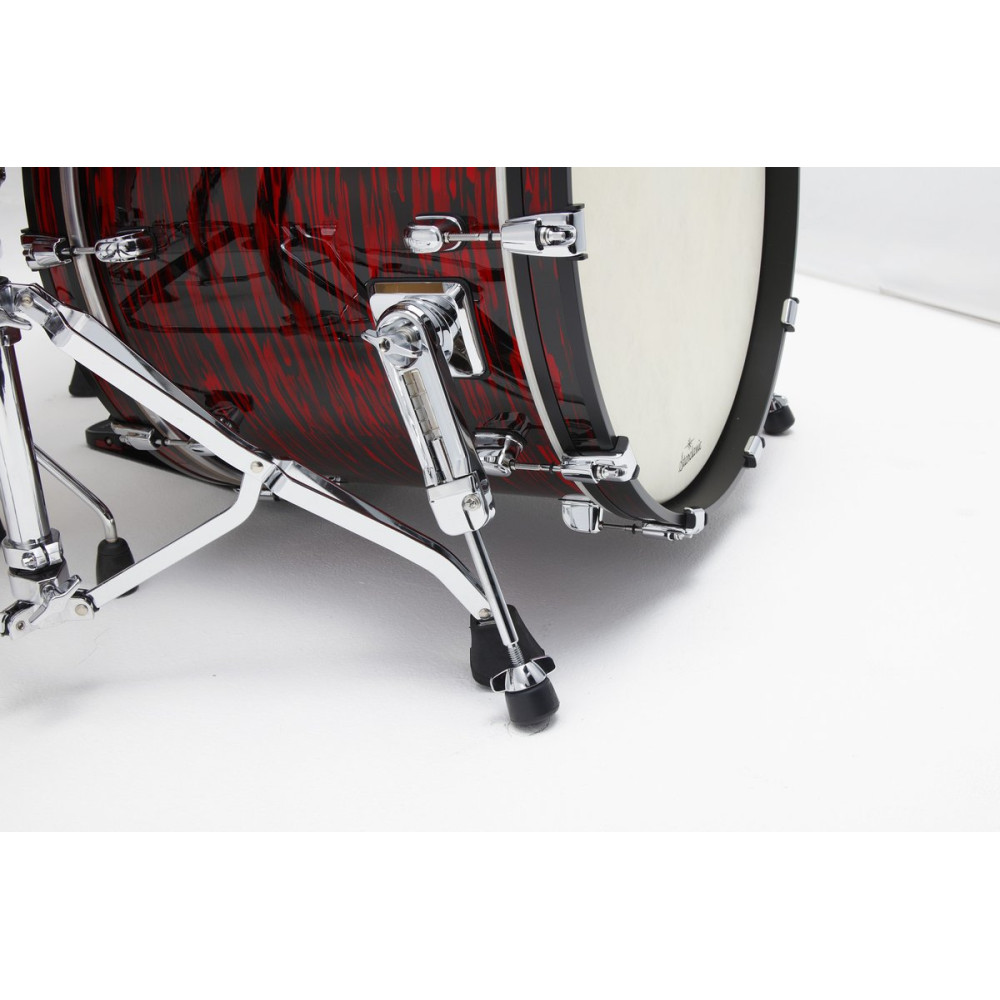 Tama MR42TZS-ROY Starclassic Maple Duracover Wrap Shell Kit 4 pcs - Red Oyster/Chrome HW