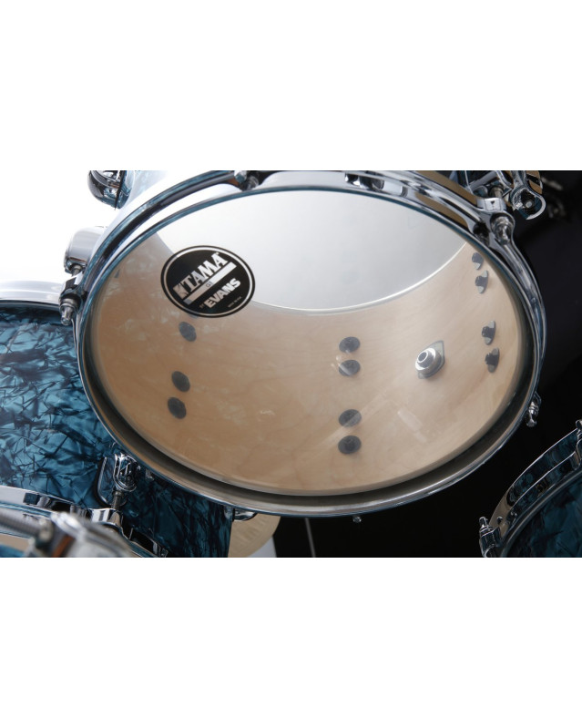 Tama MR42TZS-TQP Starclassic Maple Duracover Wrap Shell Kit 4 pcs - Turquoise Pearl/Chrome HW