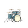 Tama MR42TZUS-TQP Starclassic Maple Duracover Wrap Shell Kit 4 pcs - Turquoise Pearl/Smoked Black Nickel HW