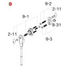 Tama MRB20U Boom Arm for HH905RH HiHat Stand - complete