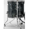 Tama MRF1414U-CCL Starclassic Maple Duracover Wrap Floor Tom 14 - Charcoal Swirl