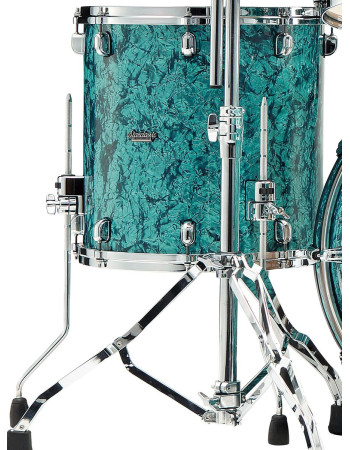 Tama MRF1616-TQP Starclassic Maple Duracover Wrap Floor Tom 16 - Turquoise Pearl