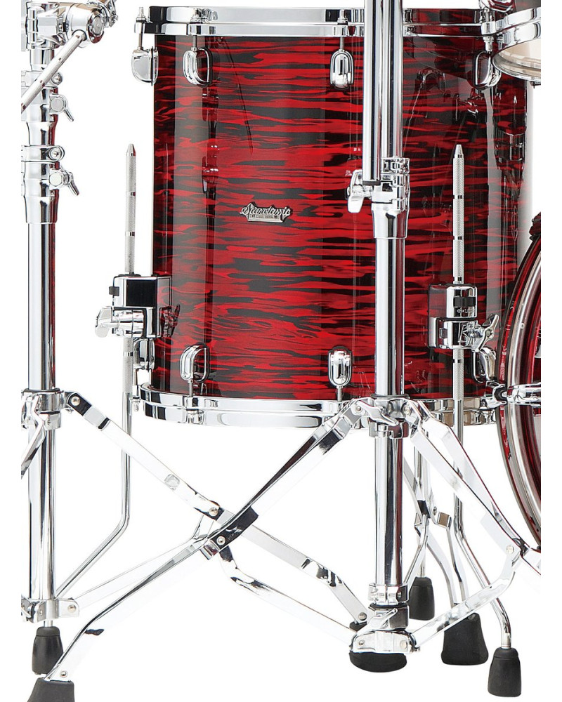 Tama MRF1816-ROY Starclassic Maple Duracover Wrap Floor Tom 18 - Red Oyster