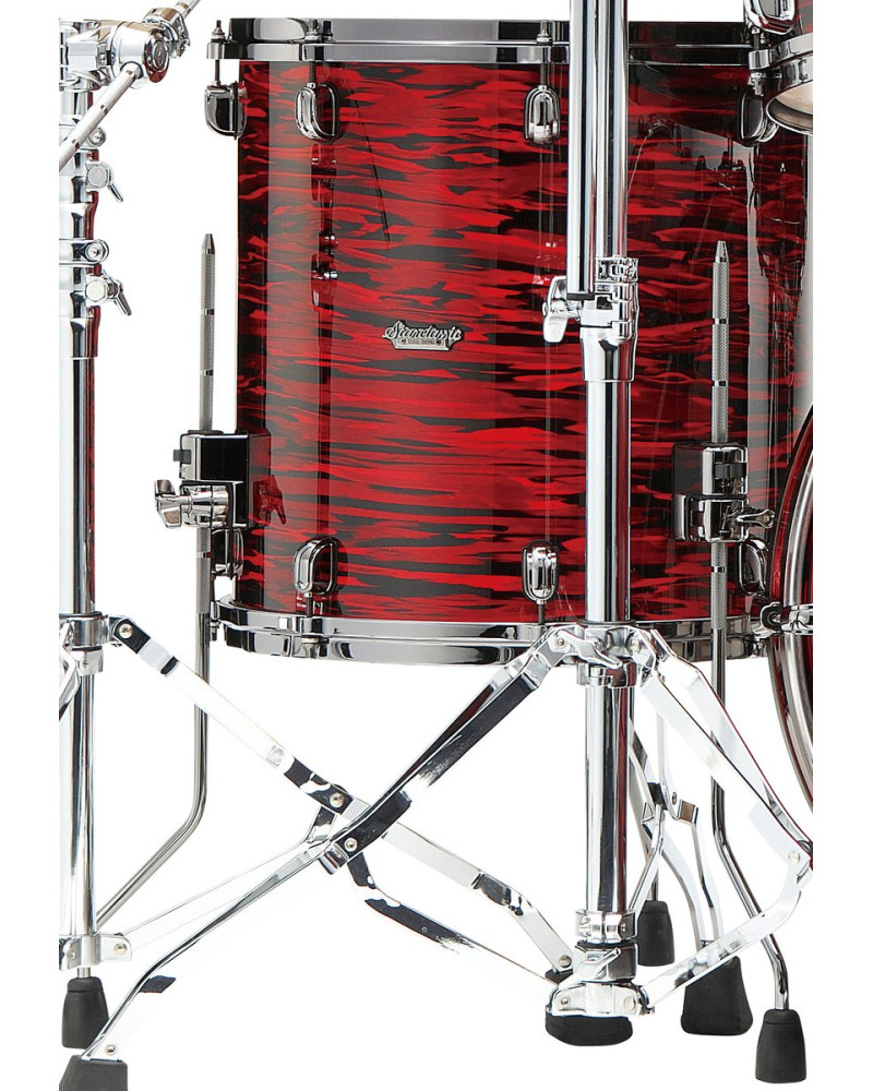Tama MRF1816BN-ROY Starclassic Maple Duracover Wrap Floor Tom 18 - Red Oyster