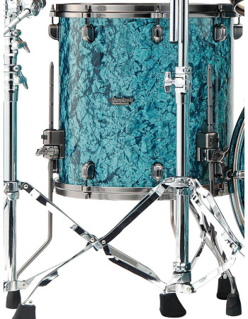 Tama MRF1816U-TQP Starclassic Maple Duracover Wrap Floor Tom 18 - Turquoise Pearl